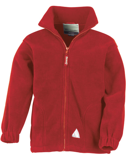 Result Junior Polartherm Jacket R36JY - Red - Customisable Jackets