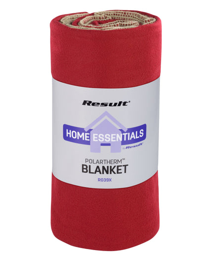 Result Winter Essentials Result Winter Polartherm Blanket R39X - Rococco Red O S - Customisable