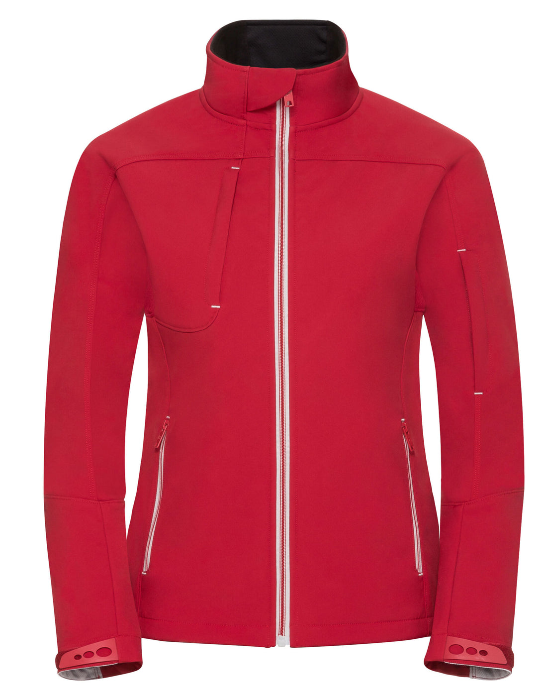 Russell Collection Russell Ladies Bionic Softshell Jacket R410F - Classic Red - Customisable Softshell Jacket
