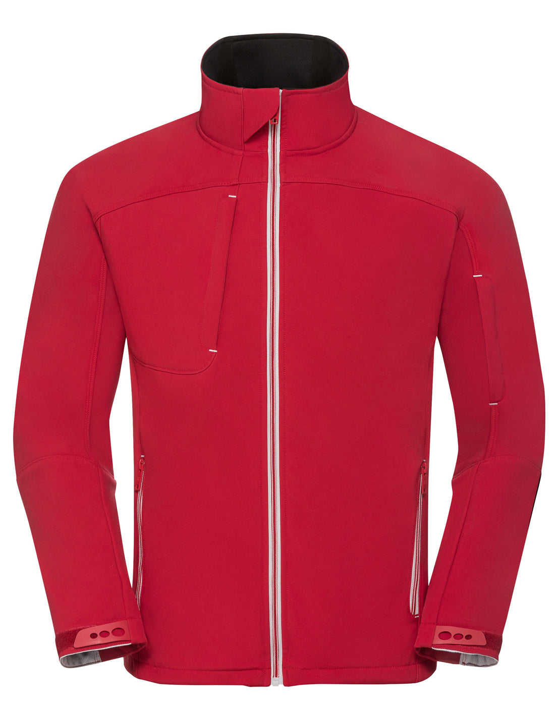Russell Collection Russell Mens Bionic Softshell Jacket R410M - Classic Red - Customisable Softshell Jacket