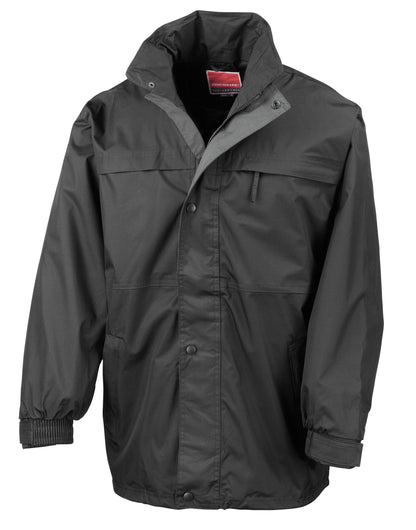 Result Multi Function Jacket R67X - Black Grey - Customisable Jackets