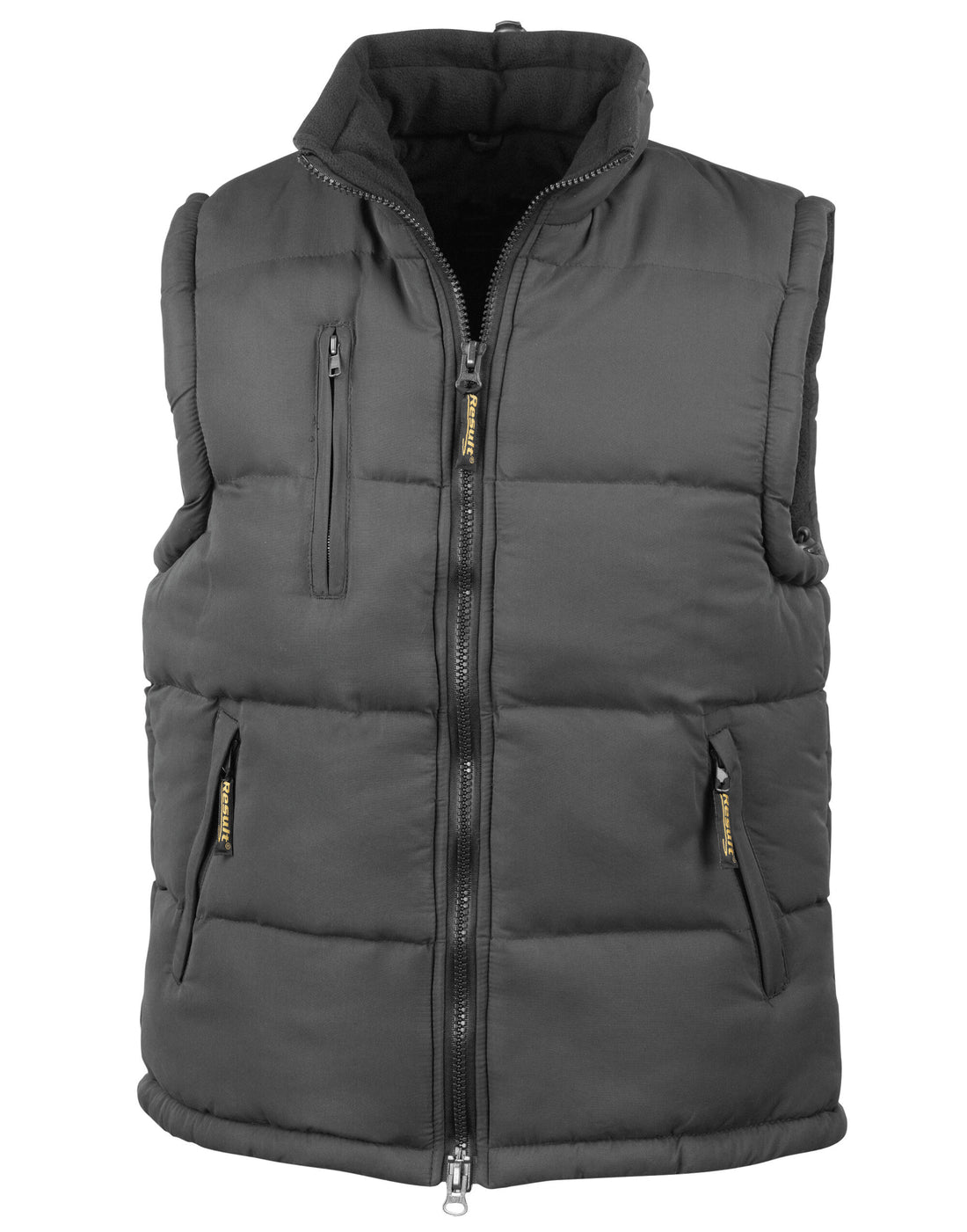 Result Ultra Padded Bodywarmer R88X - Black - Customisable Gilets &amp; Body Warmers