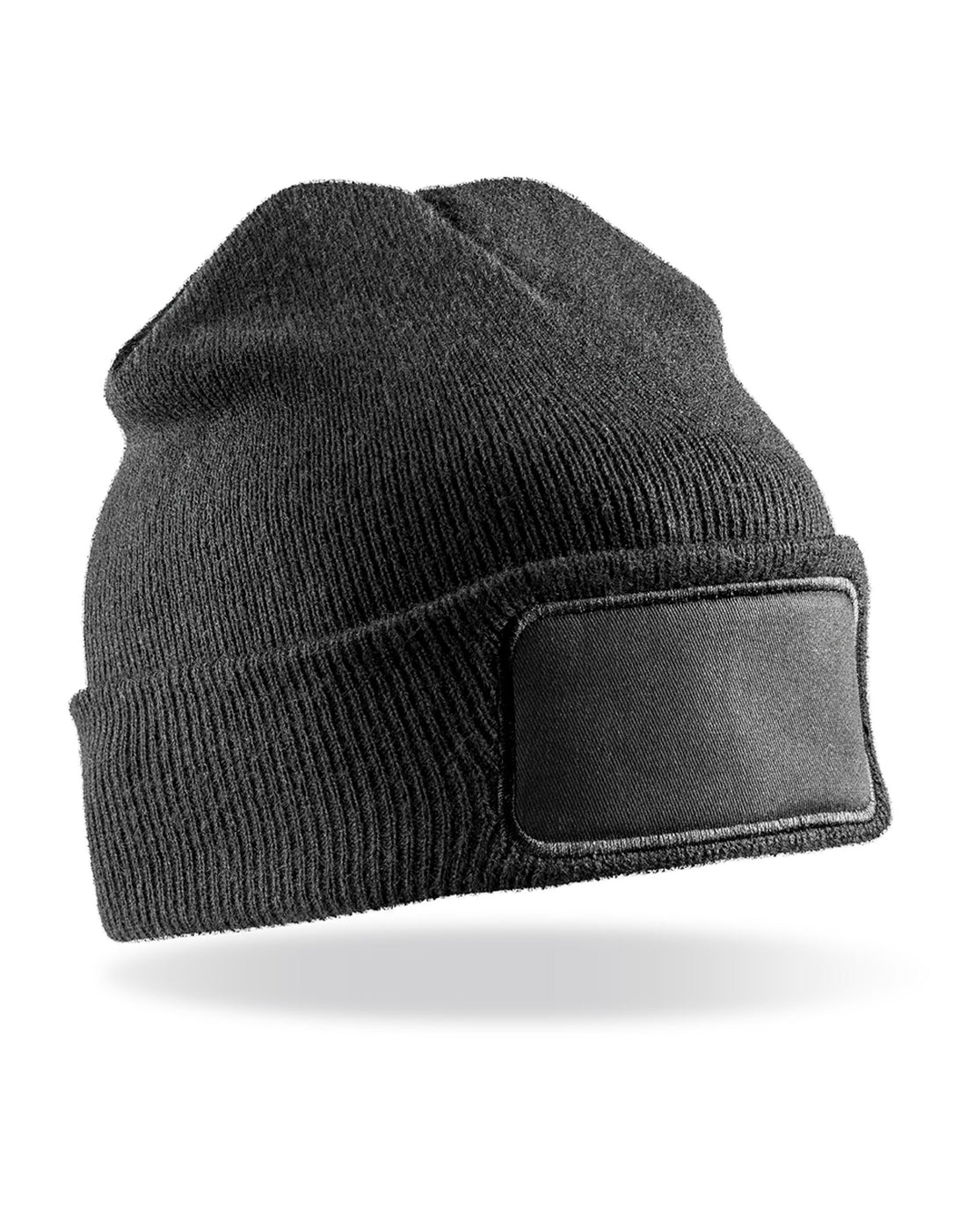 Result Winter Double Knit Printer Beanie rc027x - Black O S - Customisable Caps