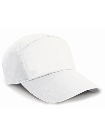 Result Headwear Result Advertising Cap RC02 - White O S - Customisable Caps