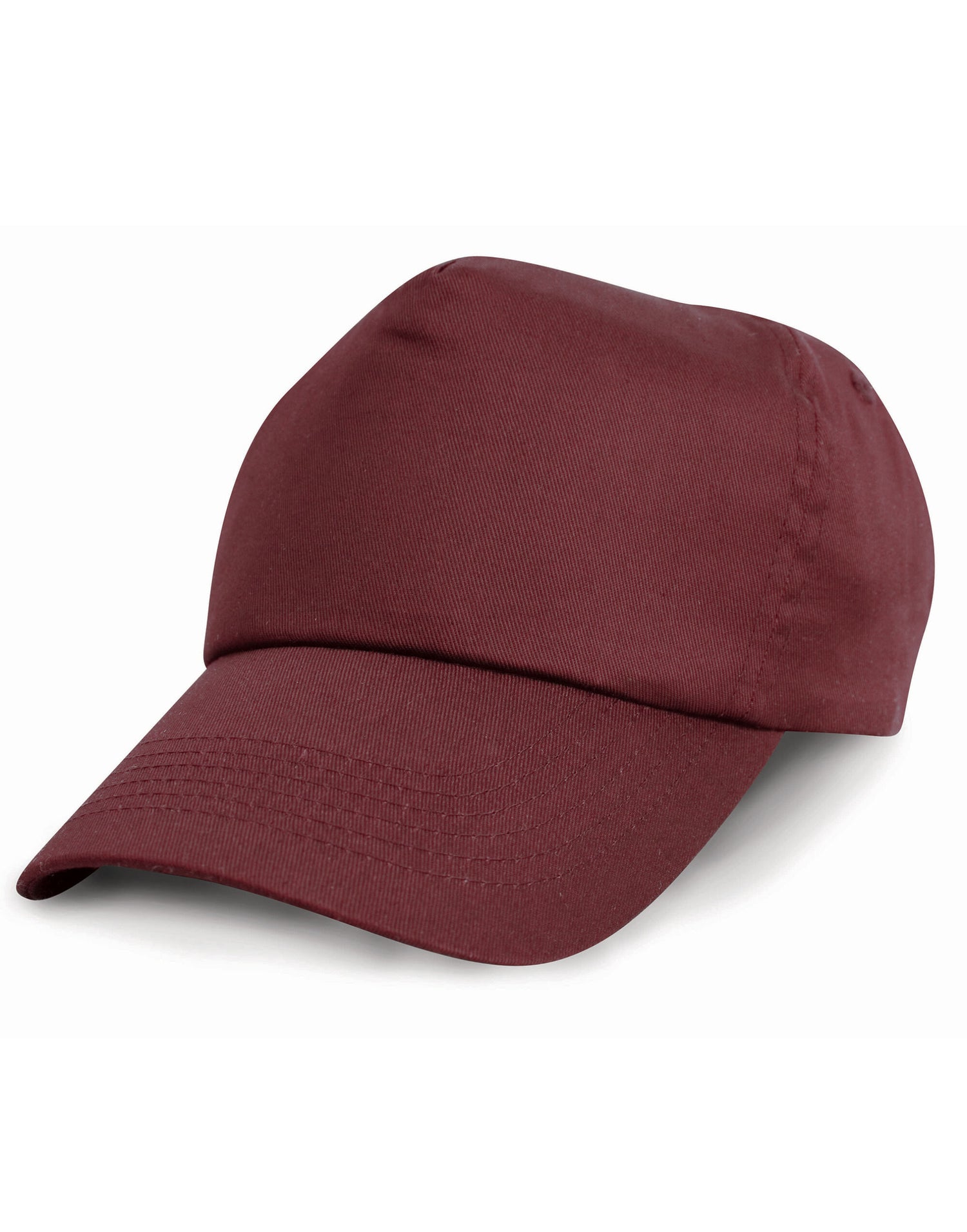 Result Cotton Cap rc05 - Burgundy O S - Customisable Caps