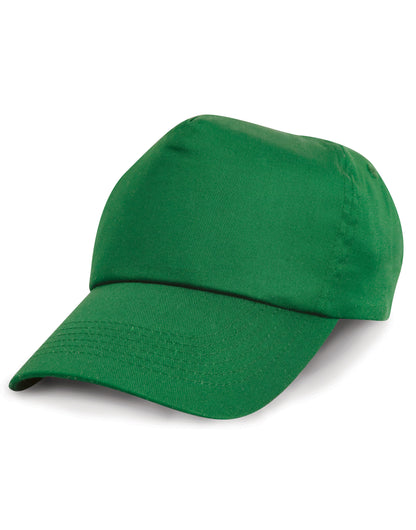 Result Cotton Cap rc05 - Kelly Green O S - Customisable Caps