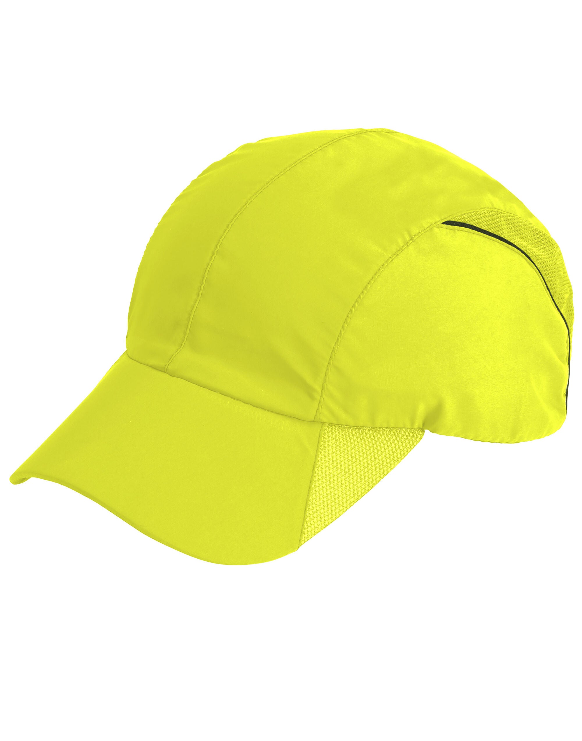 Spiro Impact Sports Cap RC088X - Fluro Yellow O S - Customisable Caps