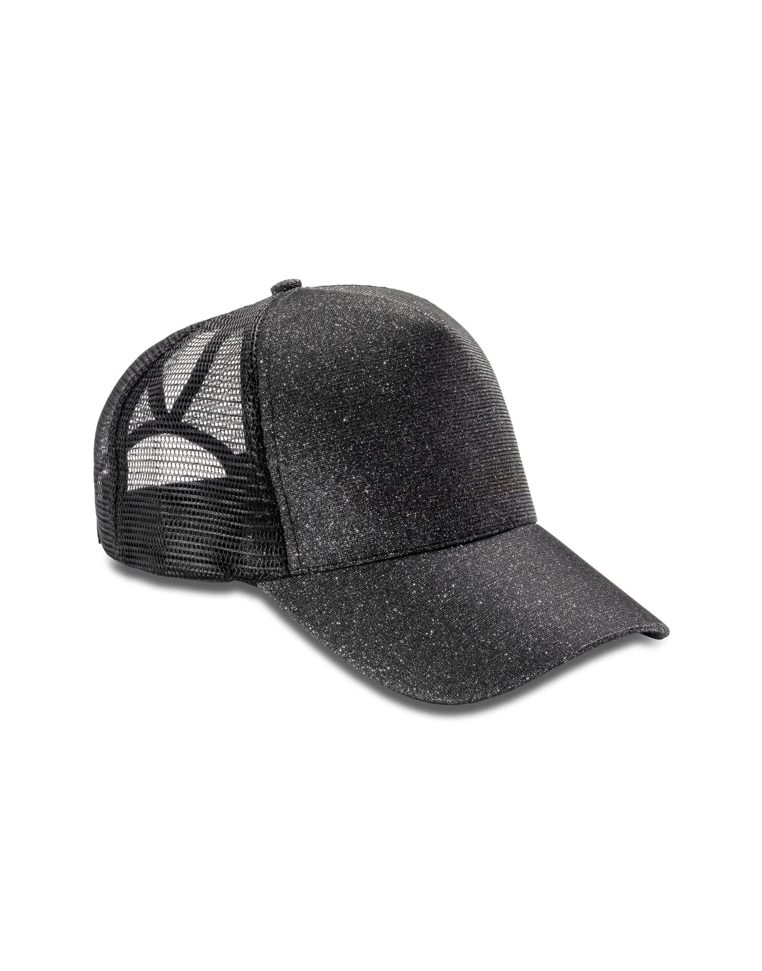 Result Headwear New York Sparkle Cap rc090x - Black O S - Customisable Caps