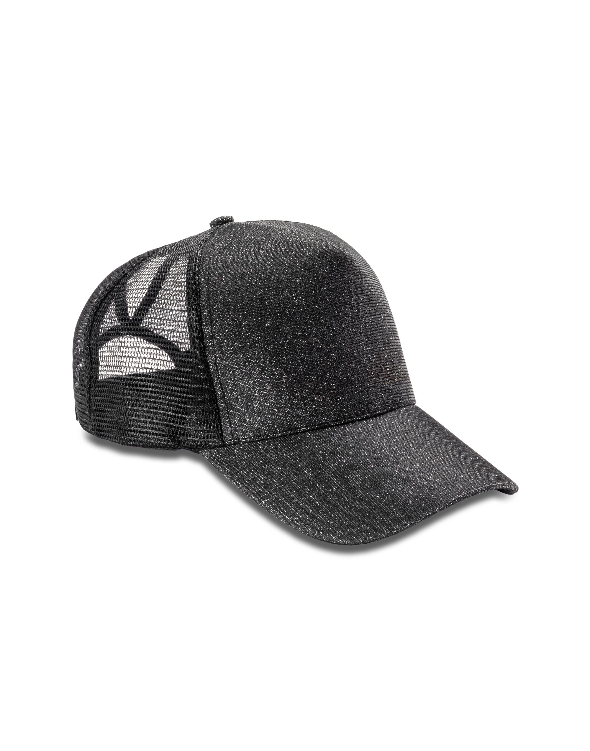 Result Headwear New York Sparkle Cap rc090x - Black O S - Customisable Caps