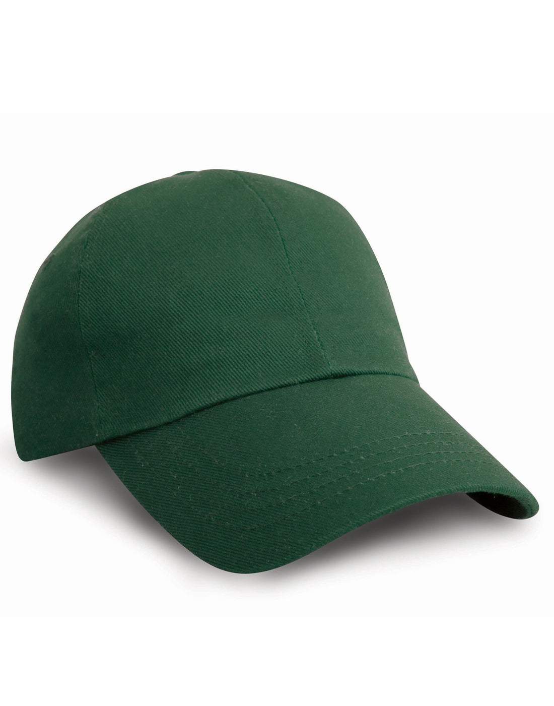 Result Heavy Cotton Pro Style Cap rc10 - Bottle Green O S - Customisable Caps