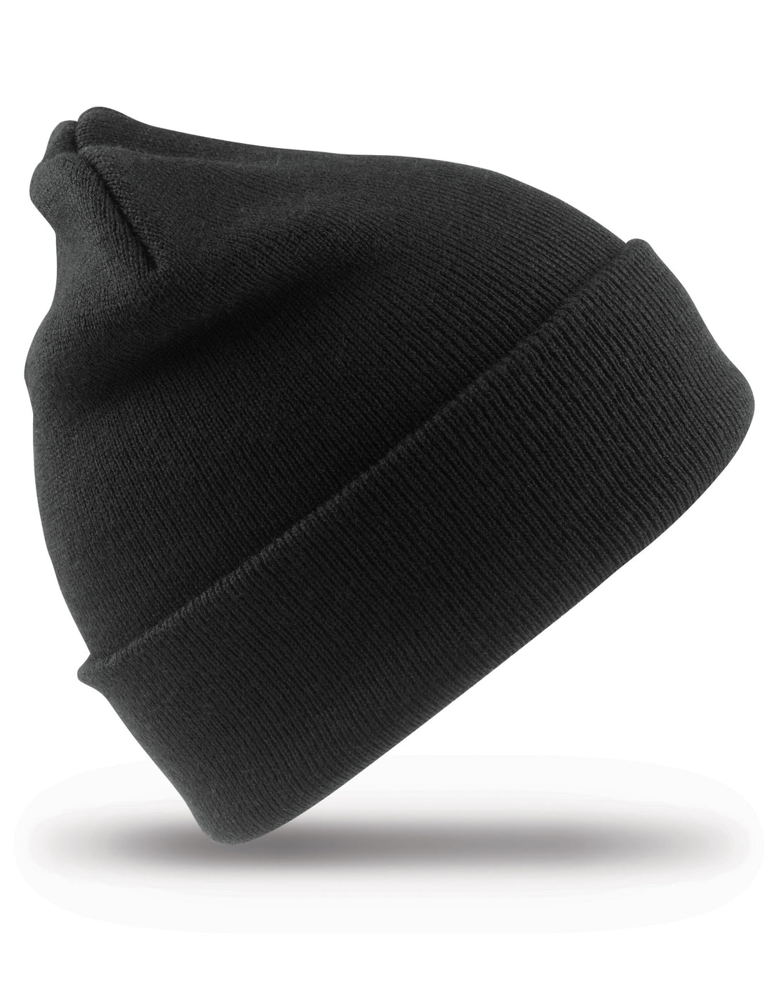 Result Winter Essentials Woolly Ski Hat rc29 - Black O S - Customisable Hats