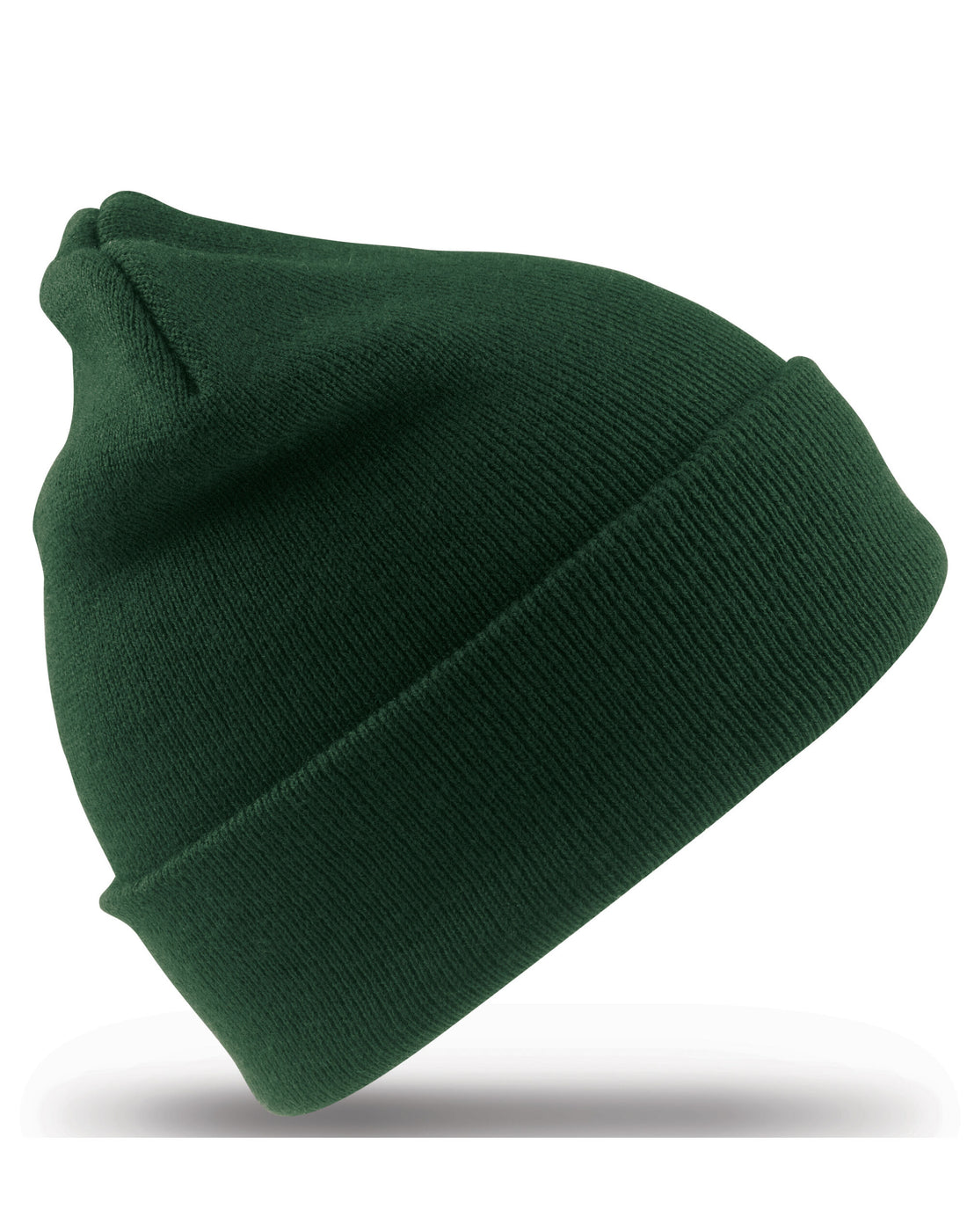 Result Winter Junior Woolly Ski Hat RC29J - Bottle Green O S - Customisable Hats