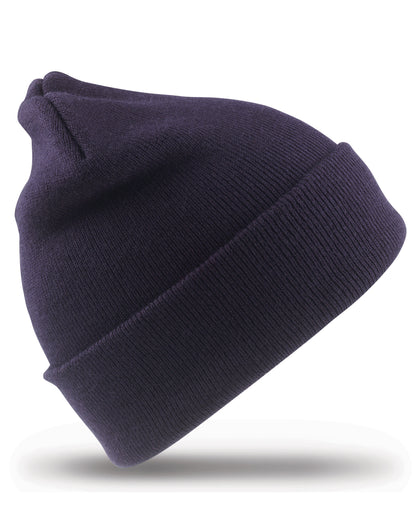 Result Winter Junior Woolly Ski Hat RC29J - Navy O S - Customisable Hats