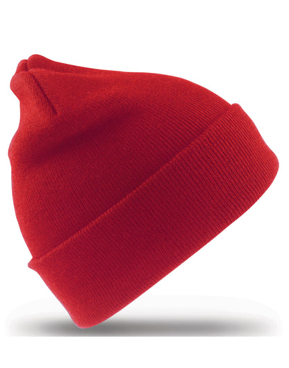 Result Winter Junior Woolly Ski Hat RC29J - Red O S - Customisable Hats