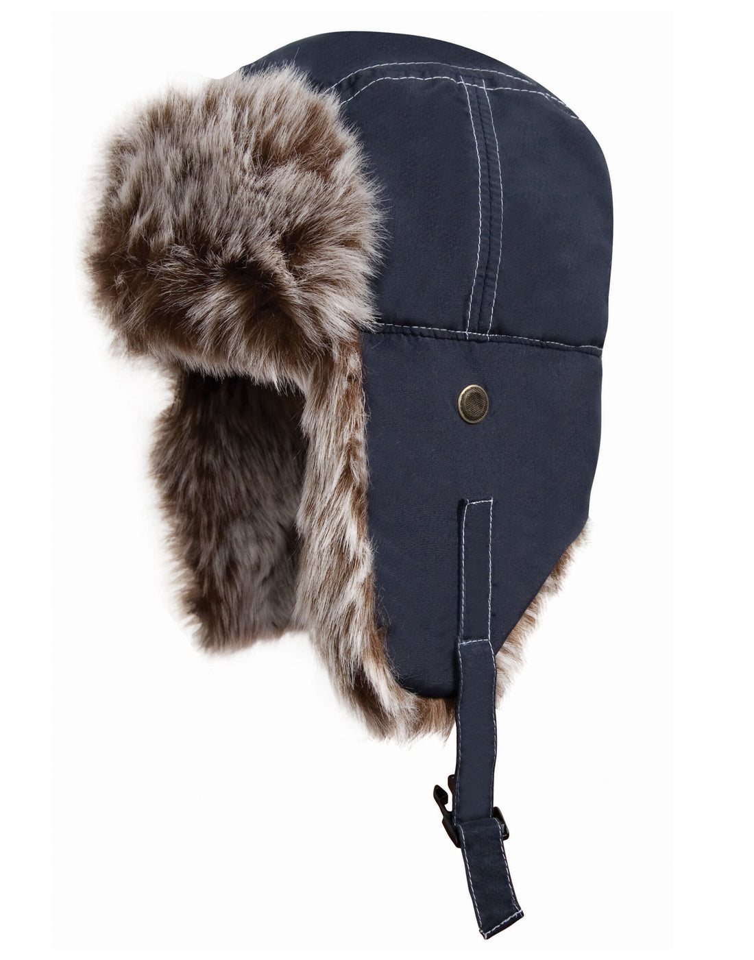 Result Winter Classic Sherpa Hat rc56 - Midnight Navy - Customisable Hats
