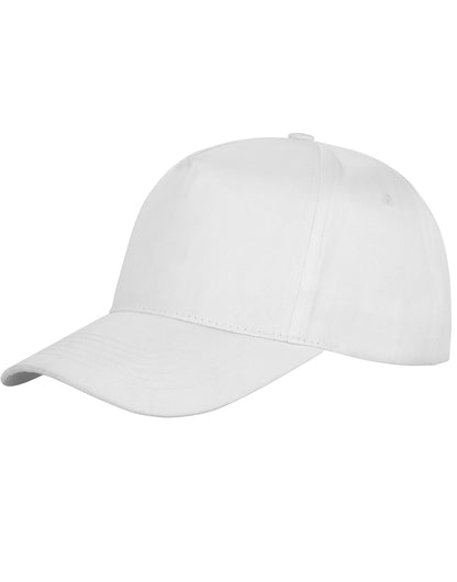 Result Core Houston 5 Panel Printers Cap RC80X - White O S - Customisable Caps