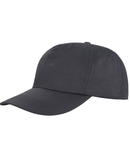 Result Core Houston 5 Panel Printers Cap RC80X - Black O S - Customisable Caps