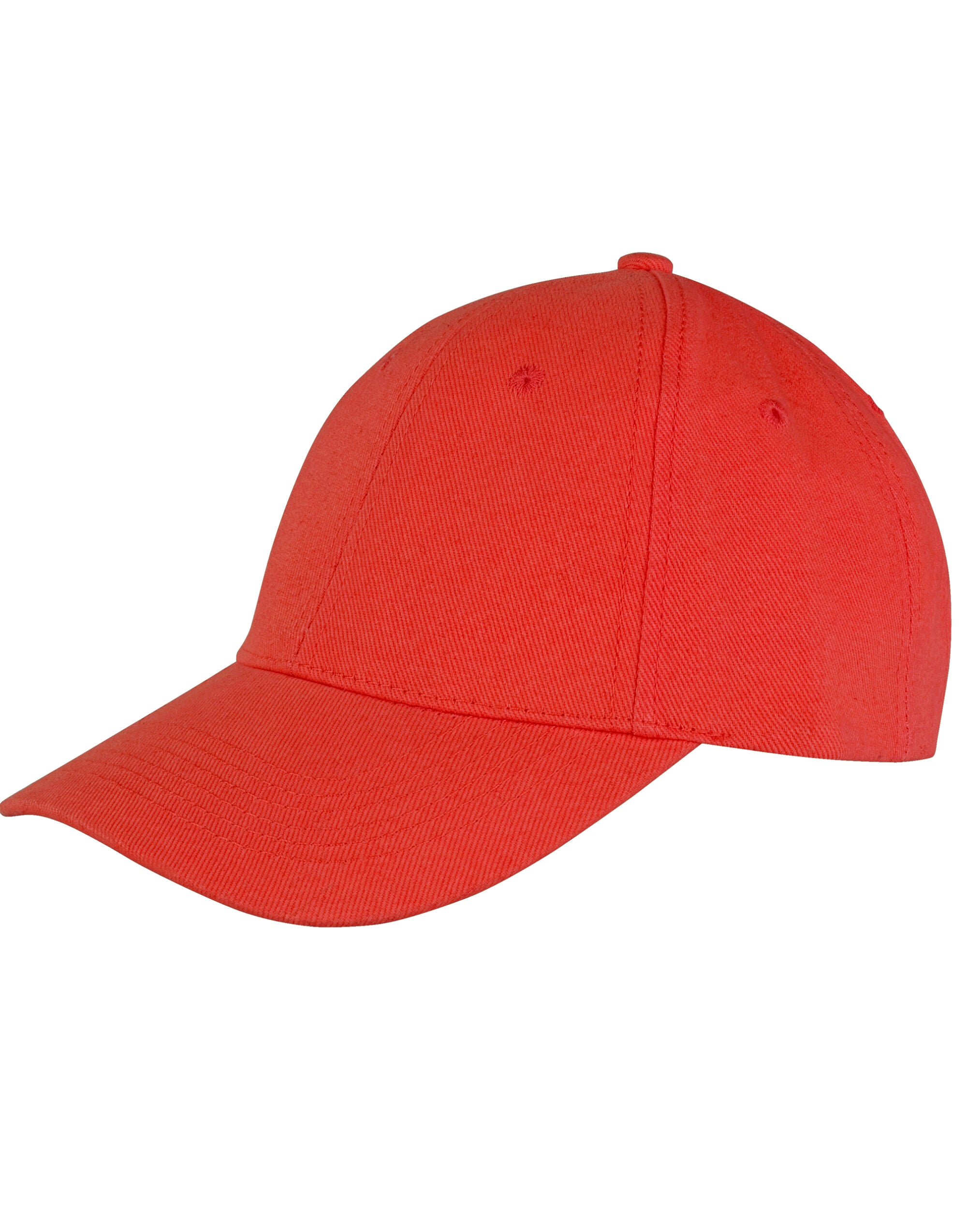 Result Core Memphis 6 Panel Cap RC81X - Red O S - Customisable Caps