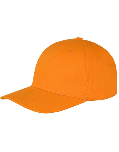 Result Core Memphis 6 Panel Cap RC81X - Orange O S - Customisable Caps