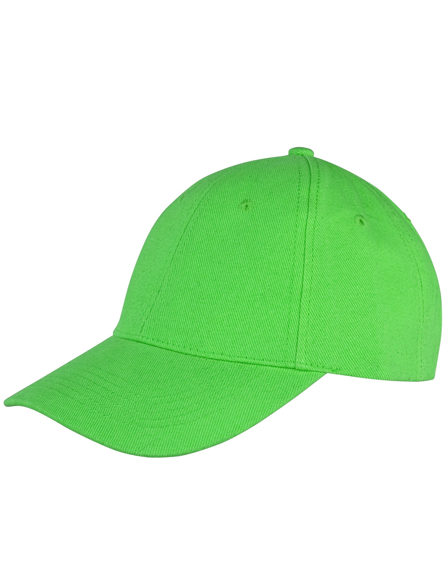 Result Core Memphis 6 Panel Cap RC81X - Lime O S - Customisable Caps