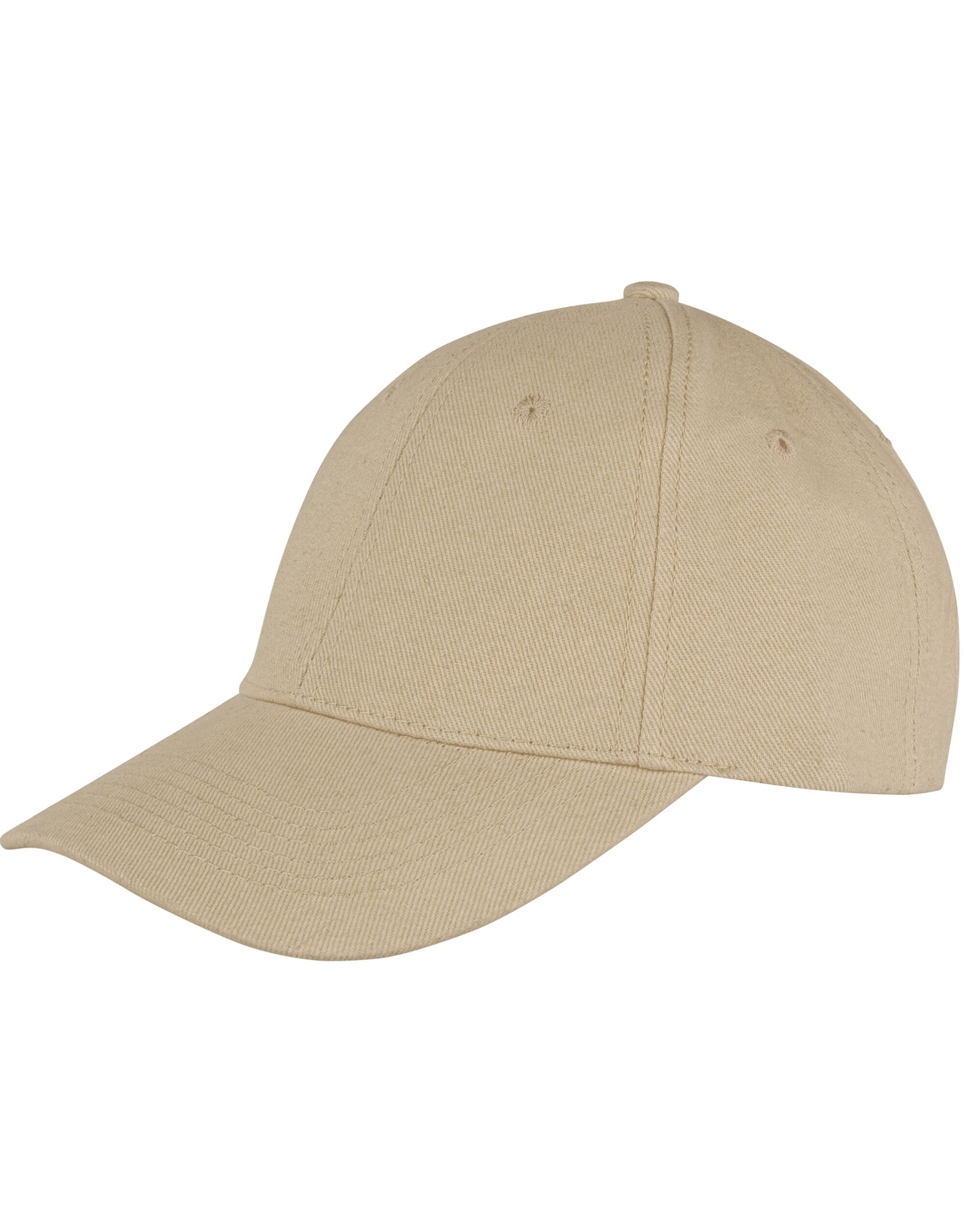 Result Core Memphis 6 Panel Cap RC81X - Khaki O S - Customisable Caps