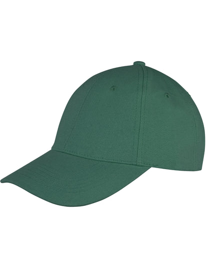 Result Core Memphis 6 Panel Cap RC81X - Bottle Green O S - Customisable Caps