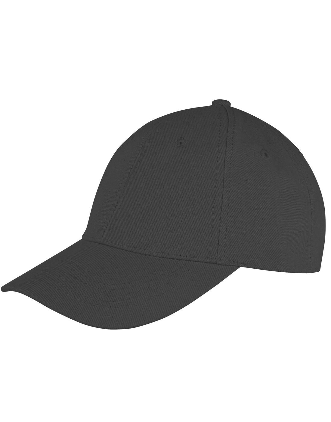 Result Core Memphis 6 Panel Cap RC81X - Black O S - Customisable Caps