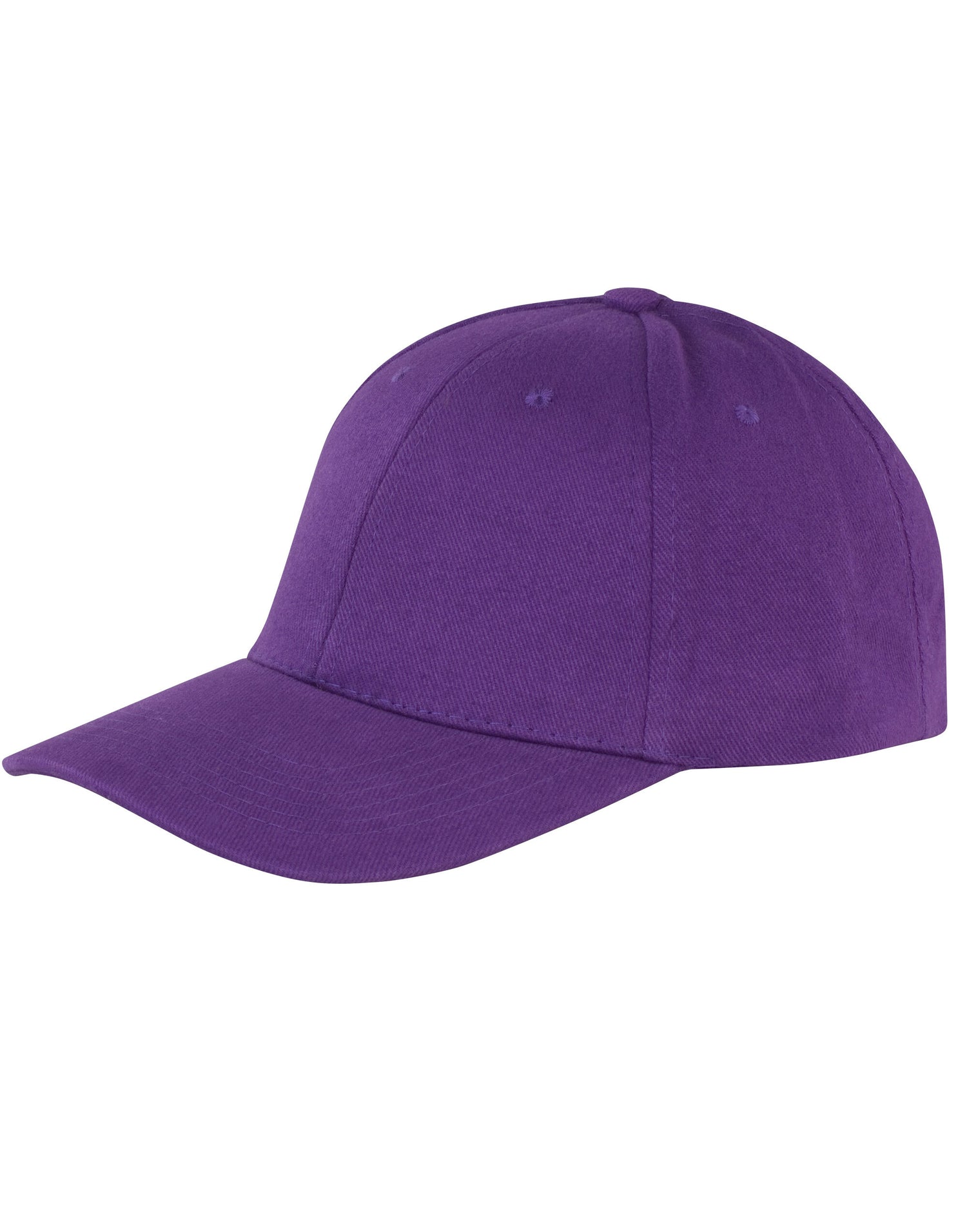 Result Core Memphis 6 Panel Cap RC81X - Purple O S - Customisable Caps