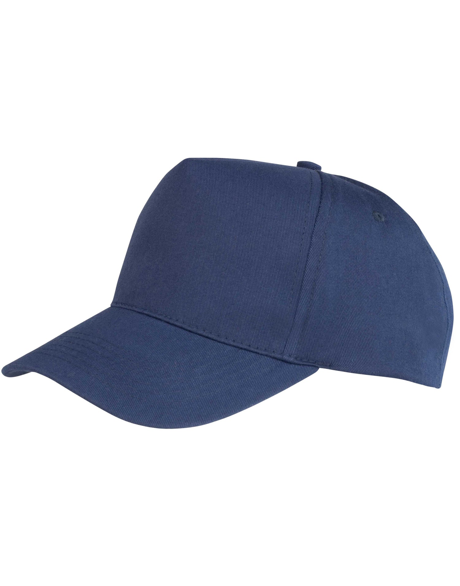 Result Core Boston 5 Panel Printers Cap RC84X - Navy O S - Customisable Caps