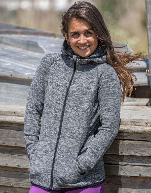 Spiro Fitness Womens Microfleece Hoodie s245f - - Customisable Hoodies