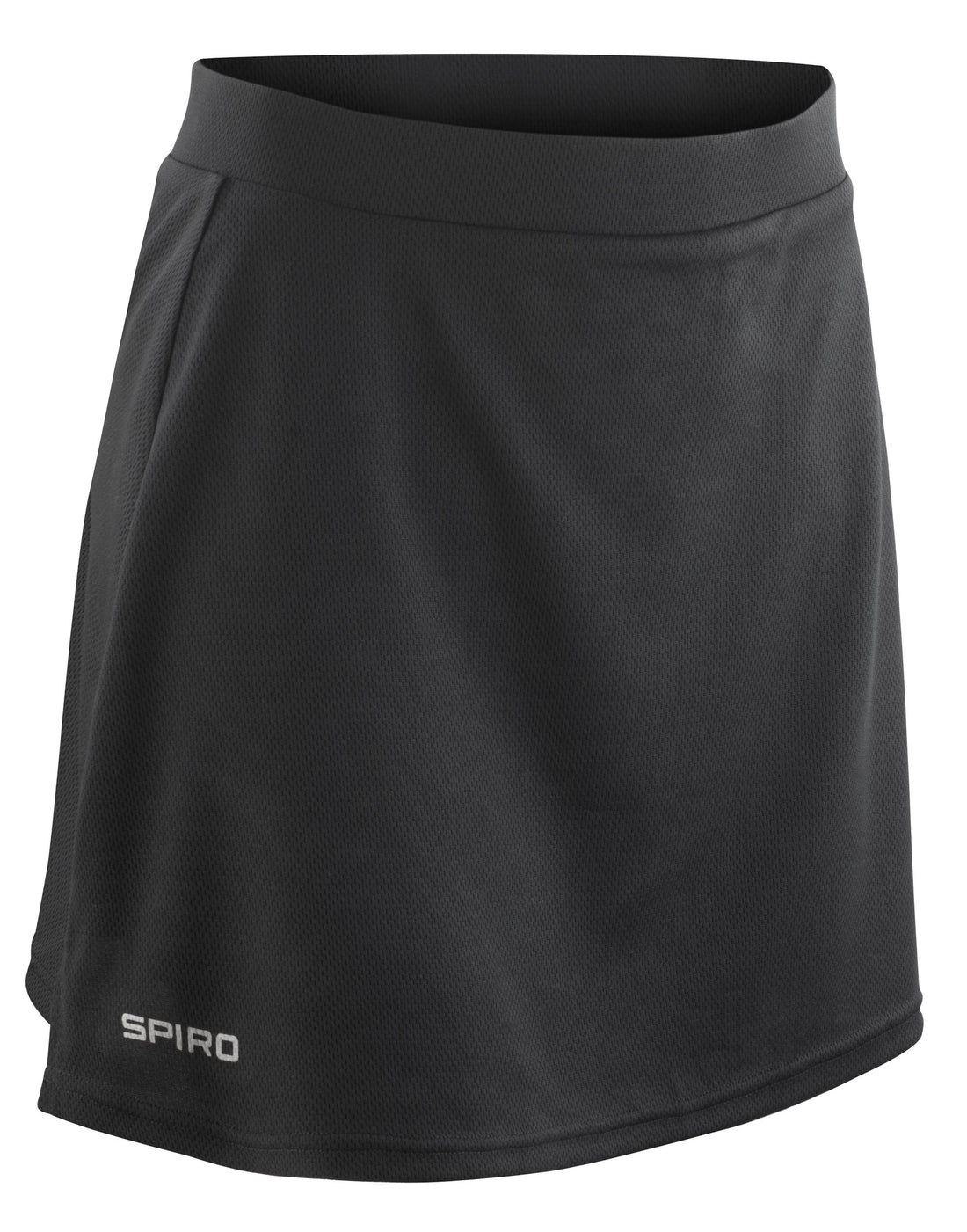 Spiro Ladies Skort s261f - Black - Customisable Sportswear