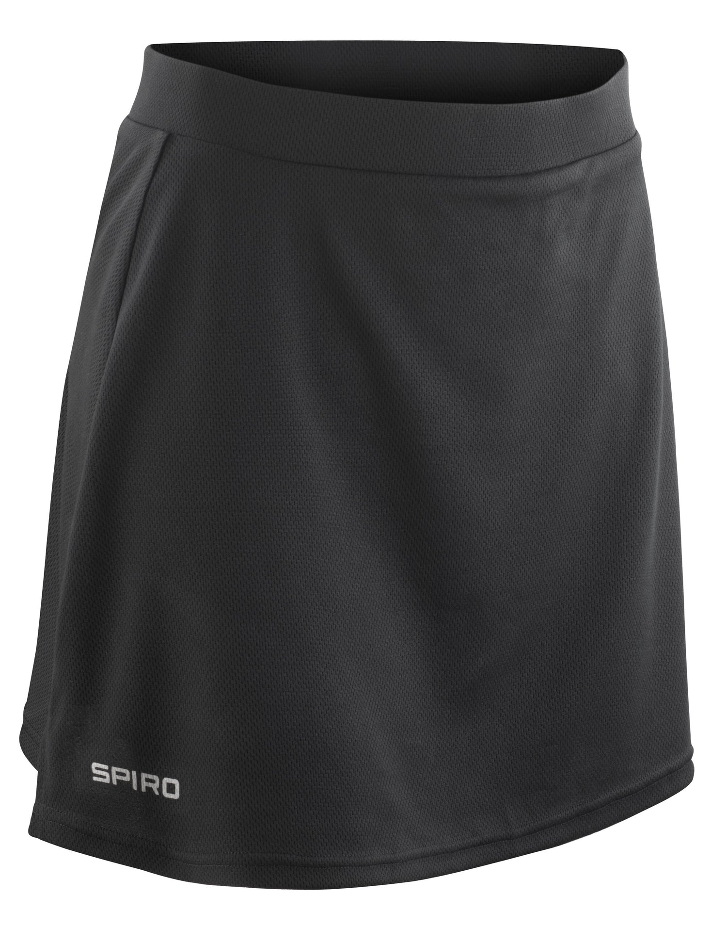 Spiro Ladies Skort s261f - Black - Customisable Sportswear