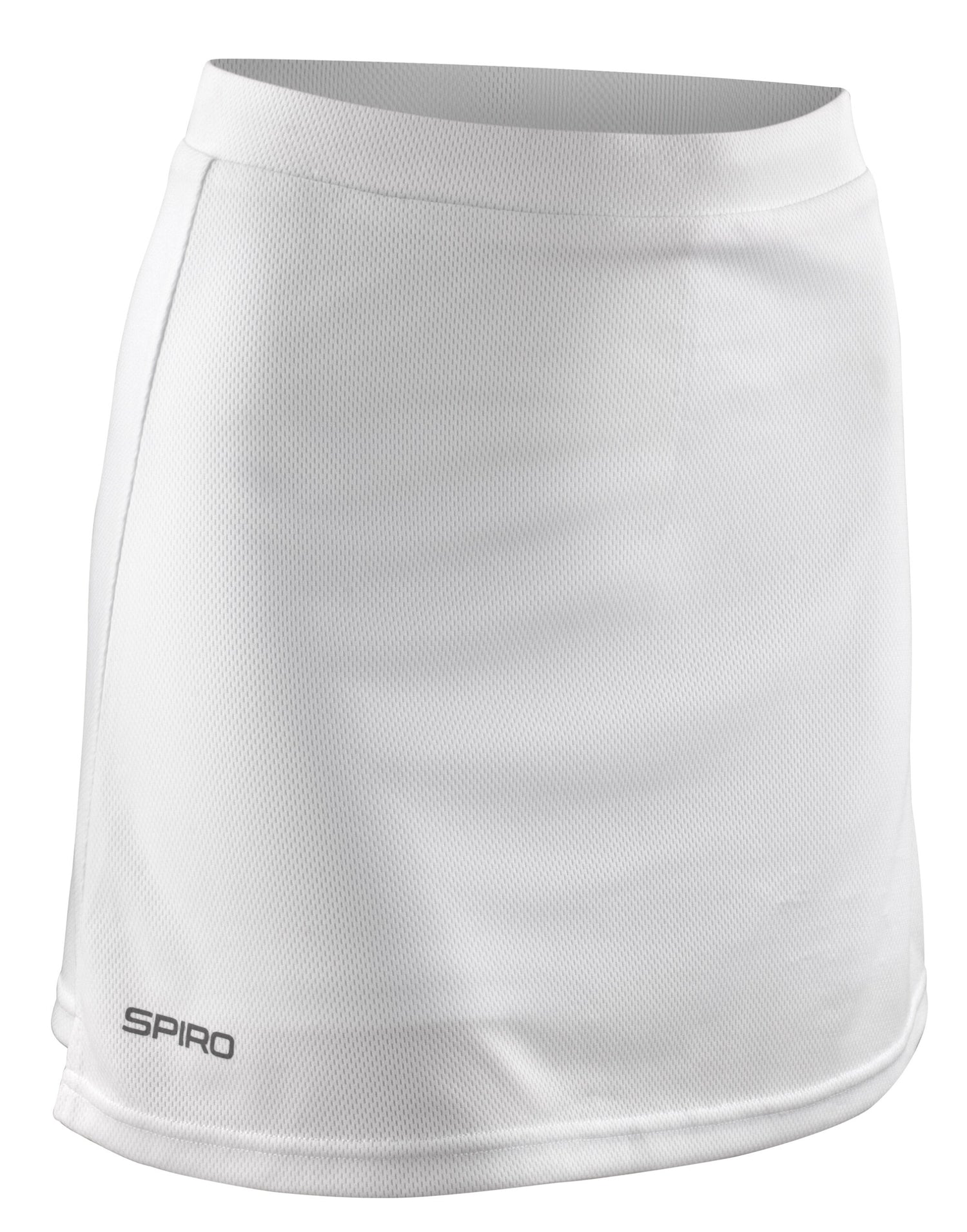Spiro Ladies Skort s261f - White - Customisable Sportswear
