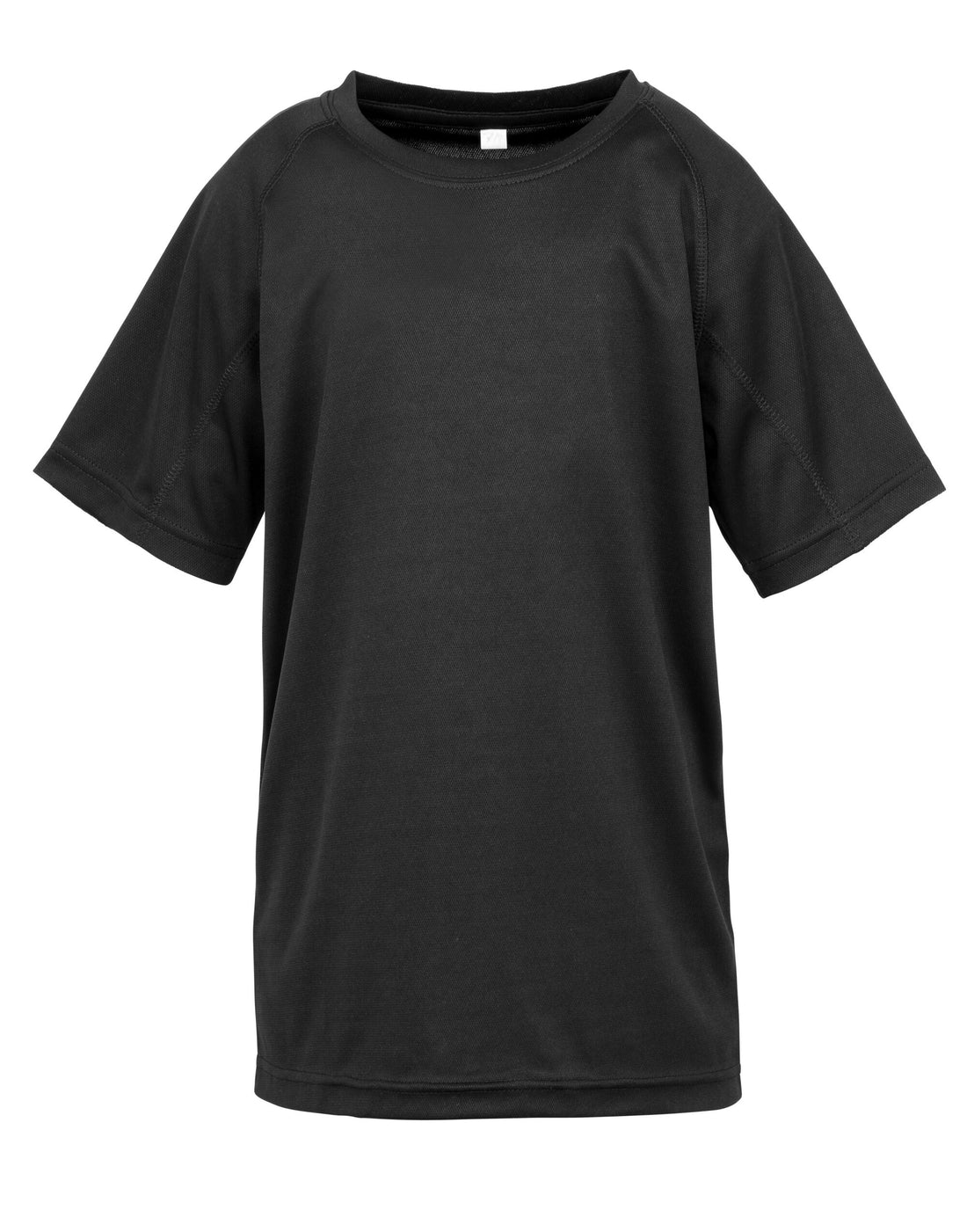 Spiro Impact Junior Pformance Aircool T s287j - Black - Customisable Sportswear
