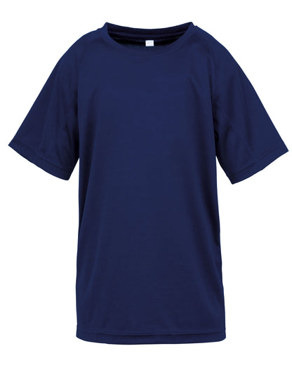 Spiro Impact Junior Pformance Aircool T s287j - Navy - Customisable Sportswear