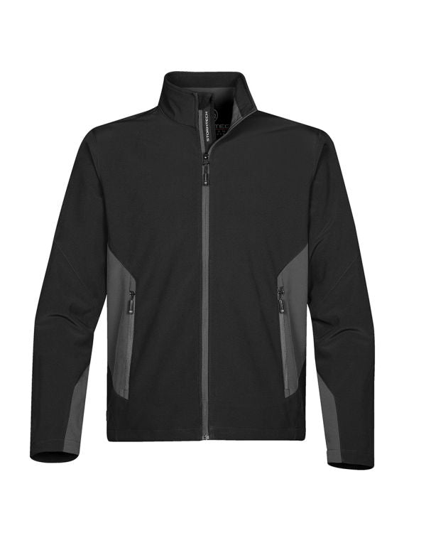 Stormtech Mens Pulse Softshell SDX-1 - Black Granite - Customisable Jacket