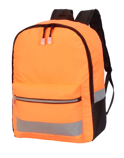 Shugon Gatwick Hi Vis Backpack sh1340 - - Customisable Bags