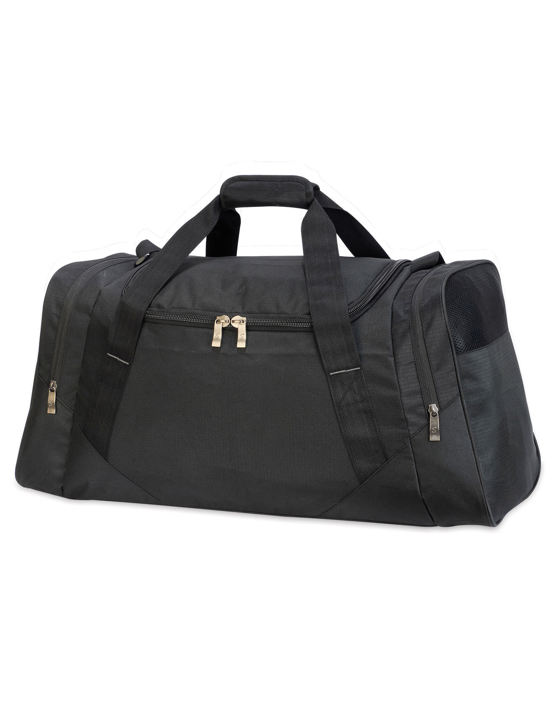 Shugon Aberdeen Holdall sh1411 - Black O S - Customisable Bags