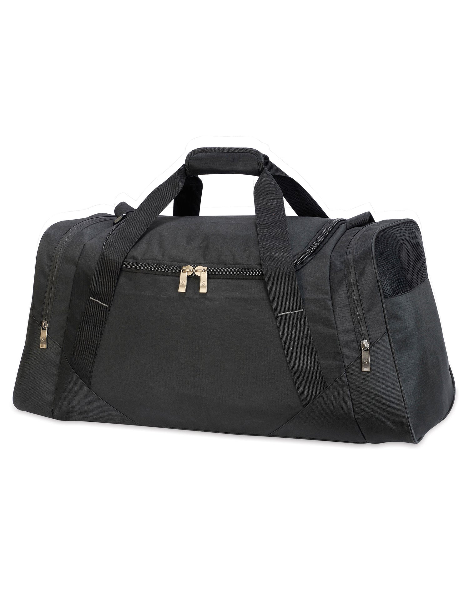 Shugon Aberdeen Holdall sh1411 - Black O S - Customisable Bags