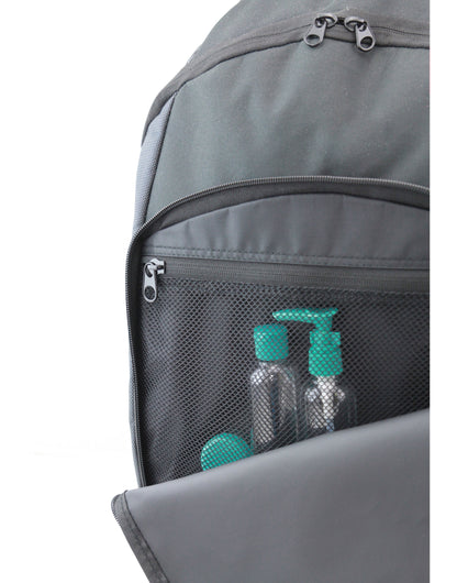Shugon Carrara II Trolly Backpack sh1421 - Black Silver O S - Customisable Bags