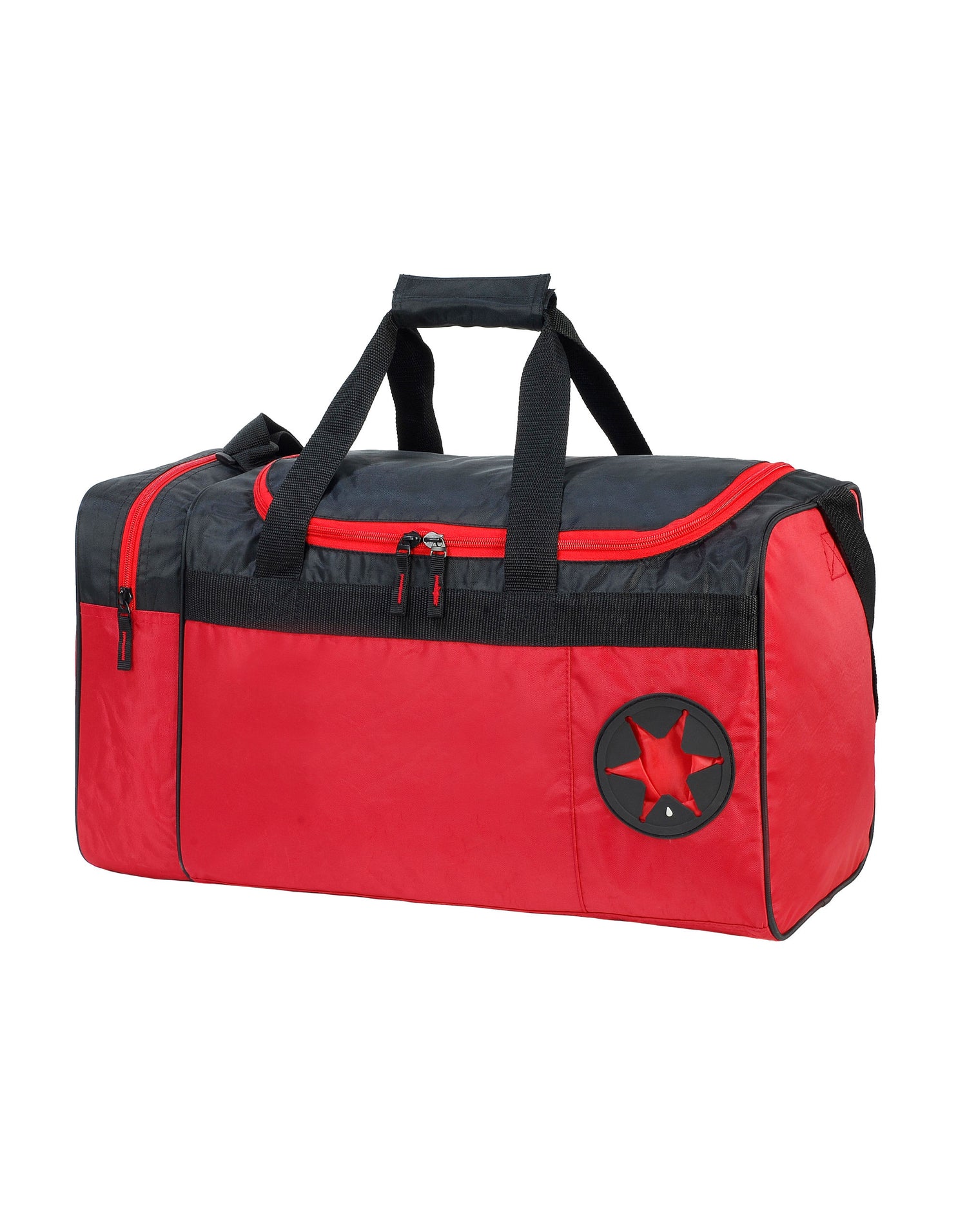 Shugon Cannes Sportsovernight Bag sh2450 - Red Black O S - Customisable Bags