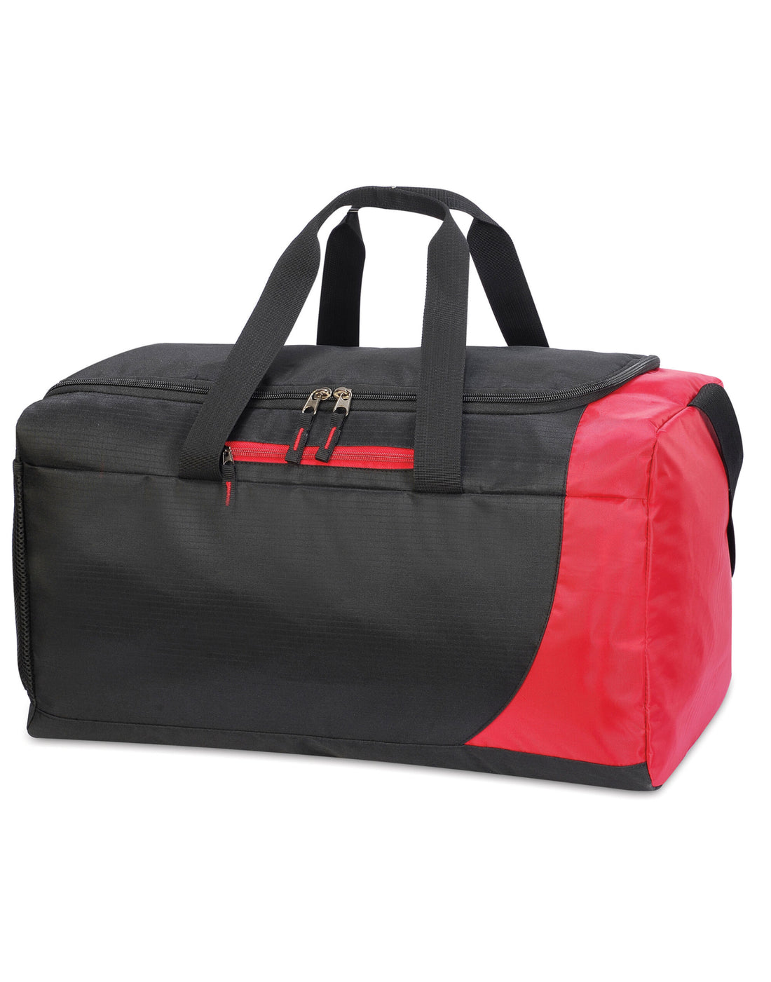 Shugon Naxos 43 Litre Holdall sh2477 - Black Red O S - Customisable Bags
