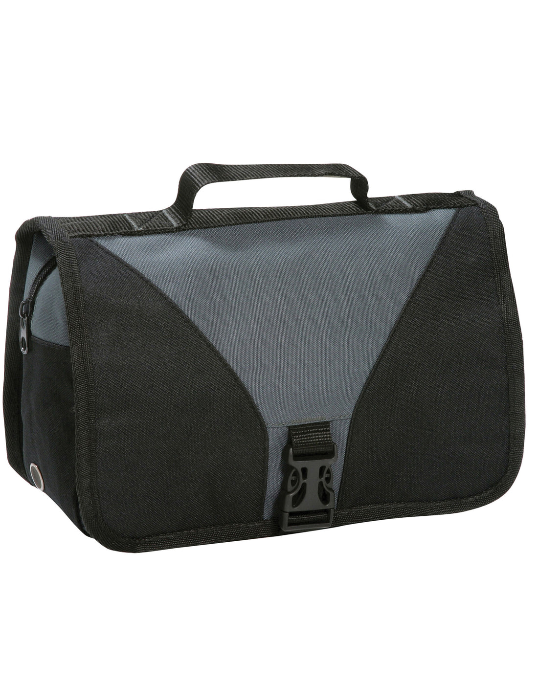 Shugon Bristol Folding Toiletry Bag sh4476 - Dark Grey Black O S - Customisable Bags