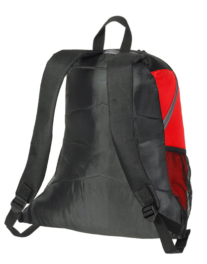 Shugon Chester Backpack sh7237 - Black Red O S - Customisable Bags