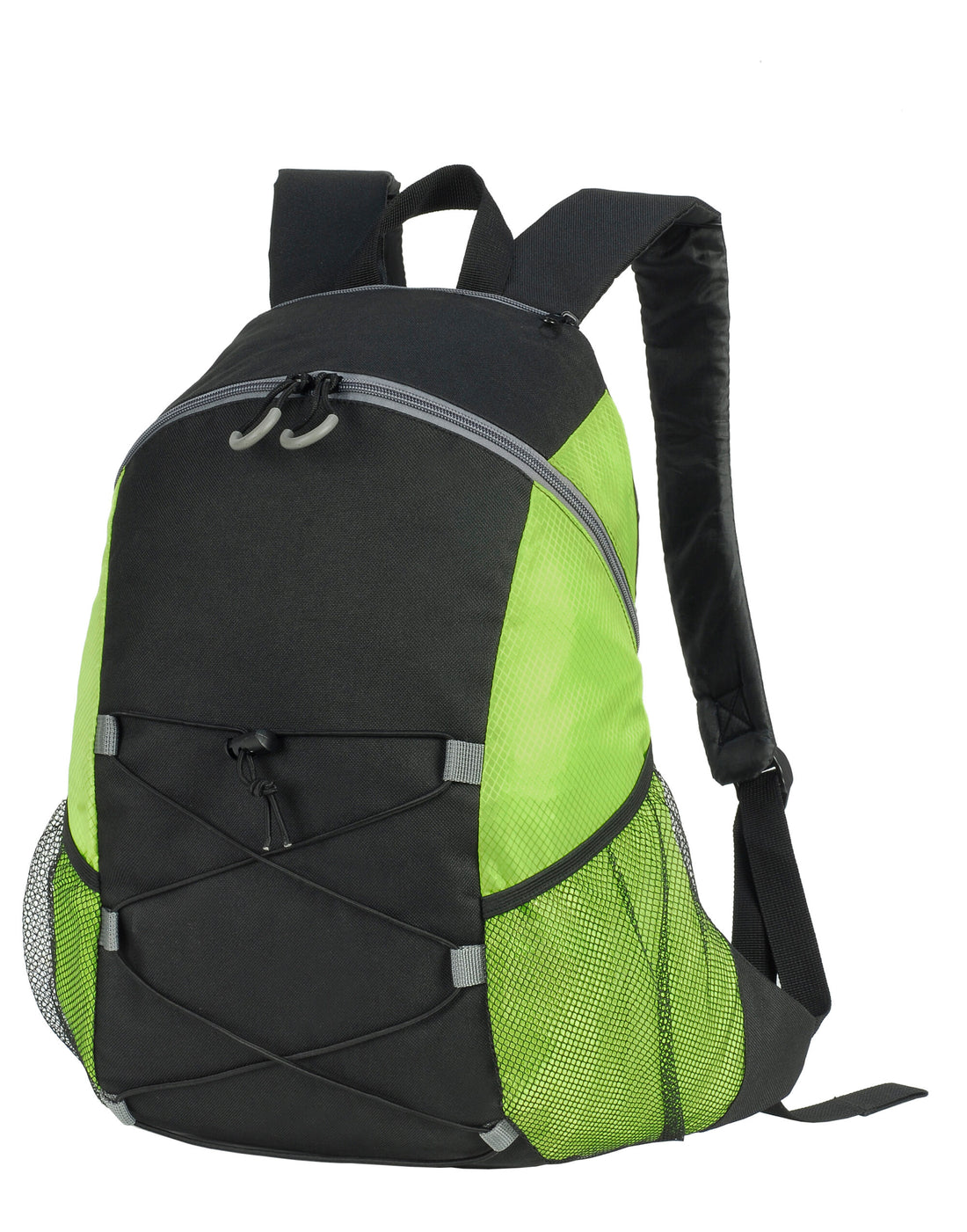 Shugon Chester Backpack sh7237 - Black Lime Green O S - Customisable Bags