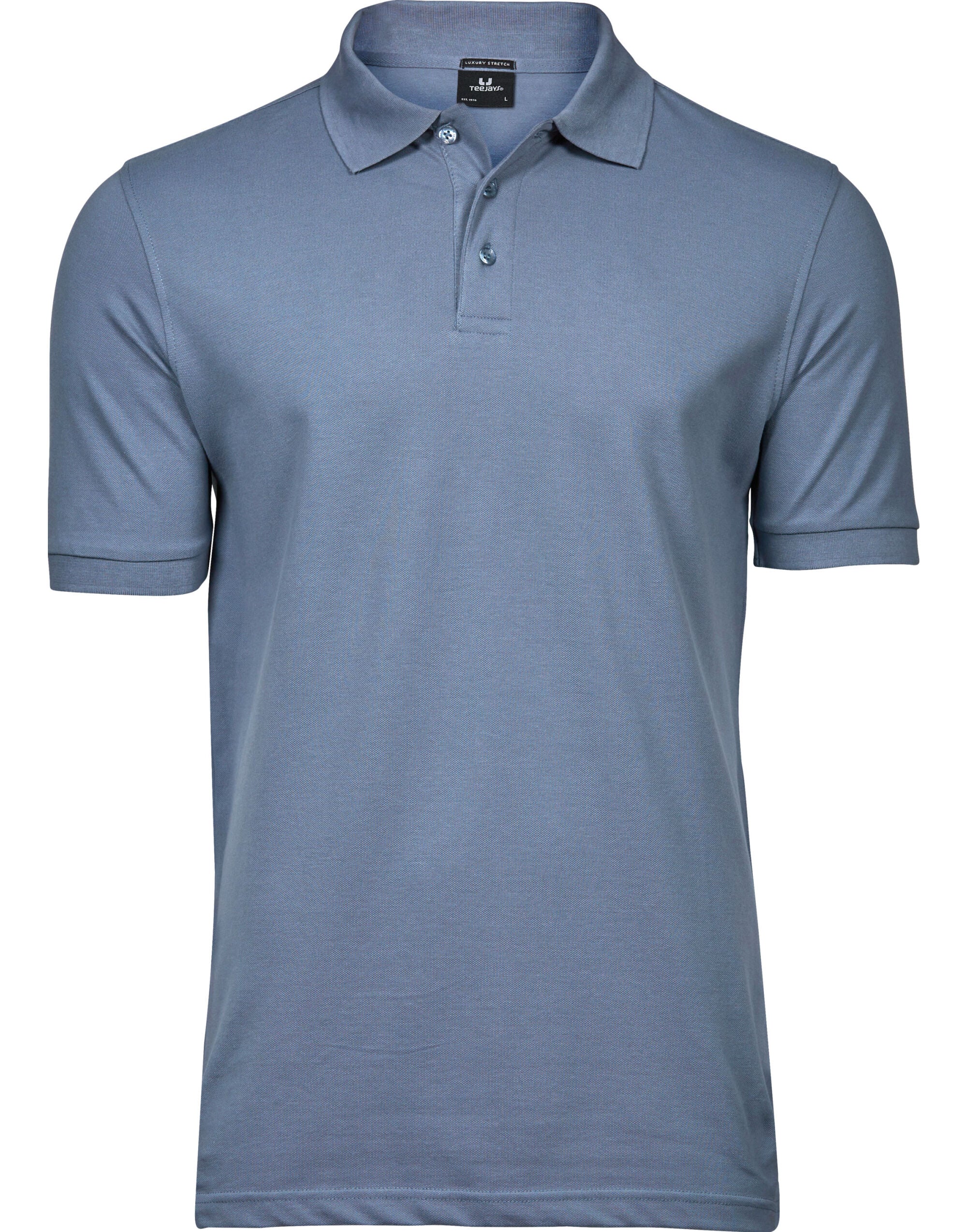 Mens Luxury Stretch Polo Shirt TJ1405 - flint-stone - Customisable Polo Shirts