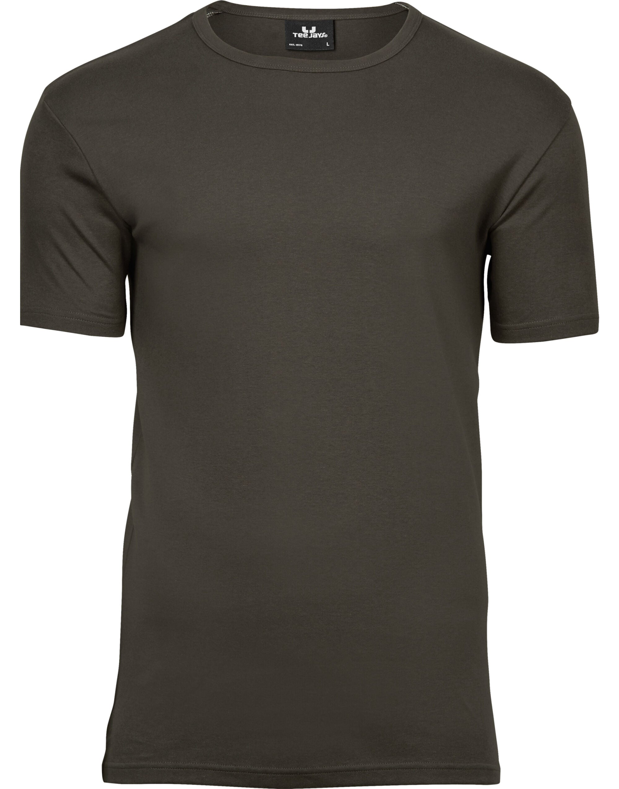 Tee Jays Mens Interlock Tee TJ520 - Black - Customisable T-Shirt