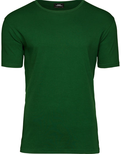 Tee Jays Mens Interlock Tee TJ520 - Forest Green - Customisable T-Shirt