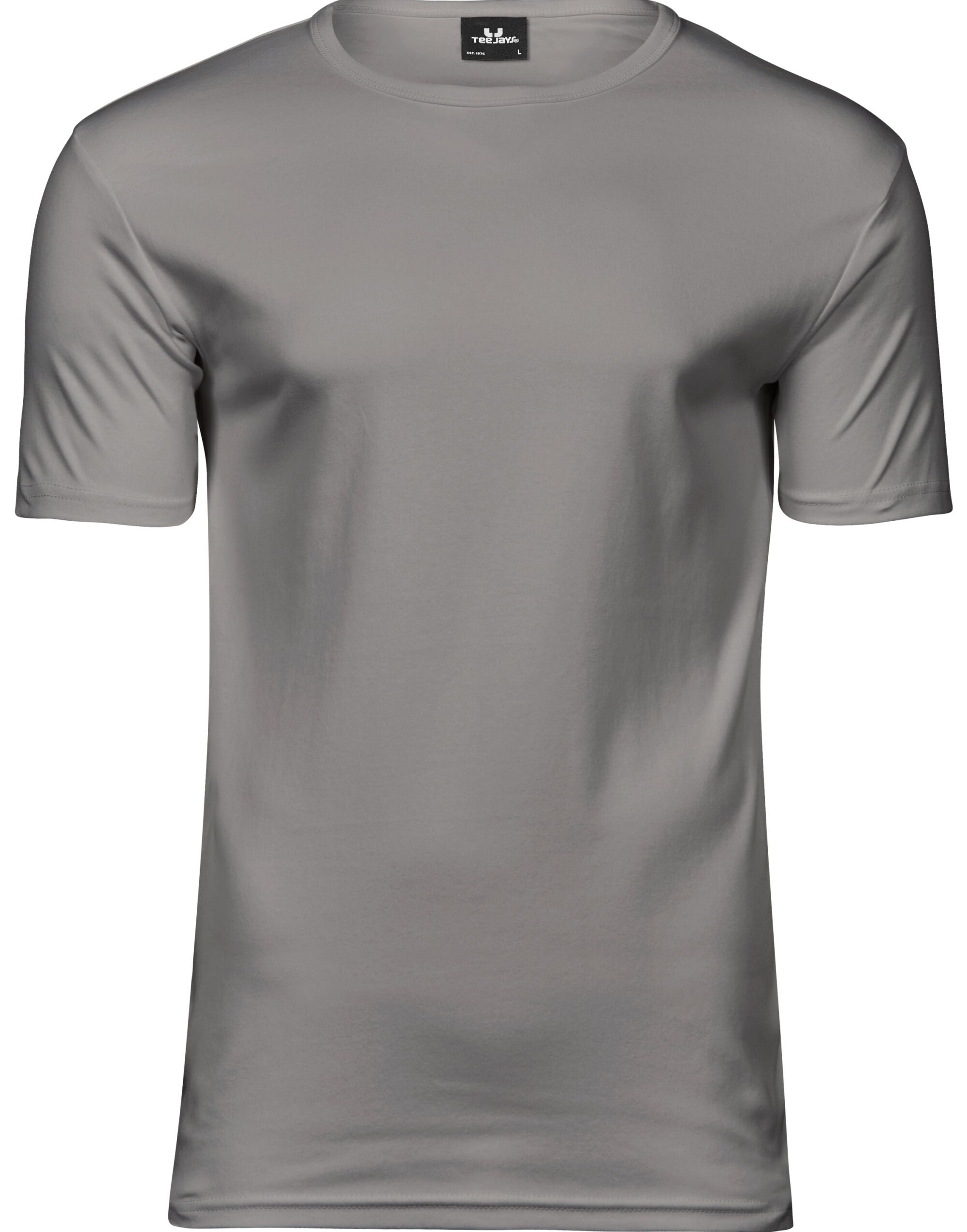 Tee Jays Mens Interlock Tee TJ520 - Stone - Customisable T-Shirt