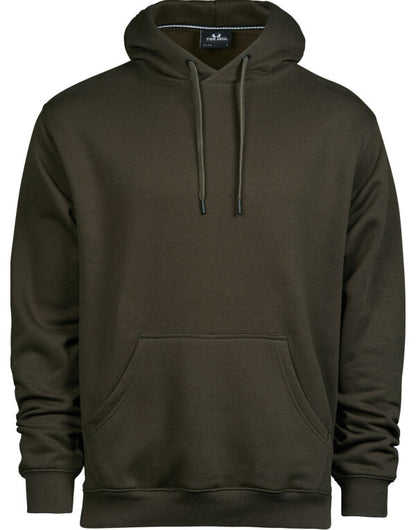 Tee Jays Mens Hooded Sweatshirt TJ5430 - Dark Olive - Customisable Sweatshirts